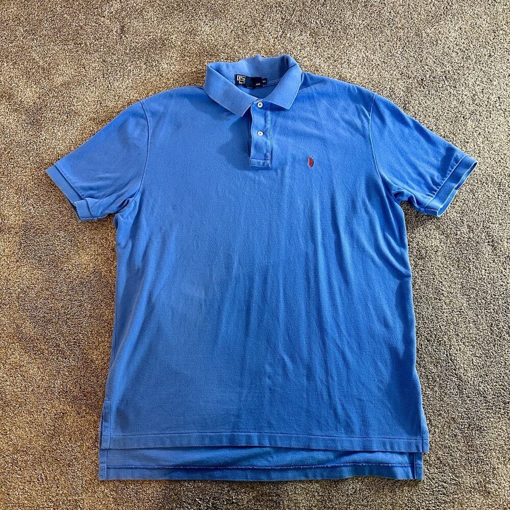 Polo Ralph Lauren Men's Polo Shirt Size XL Blue Preppy Golf Athletic